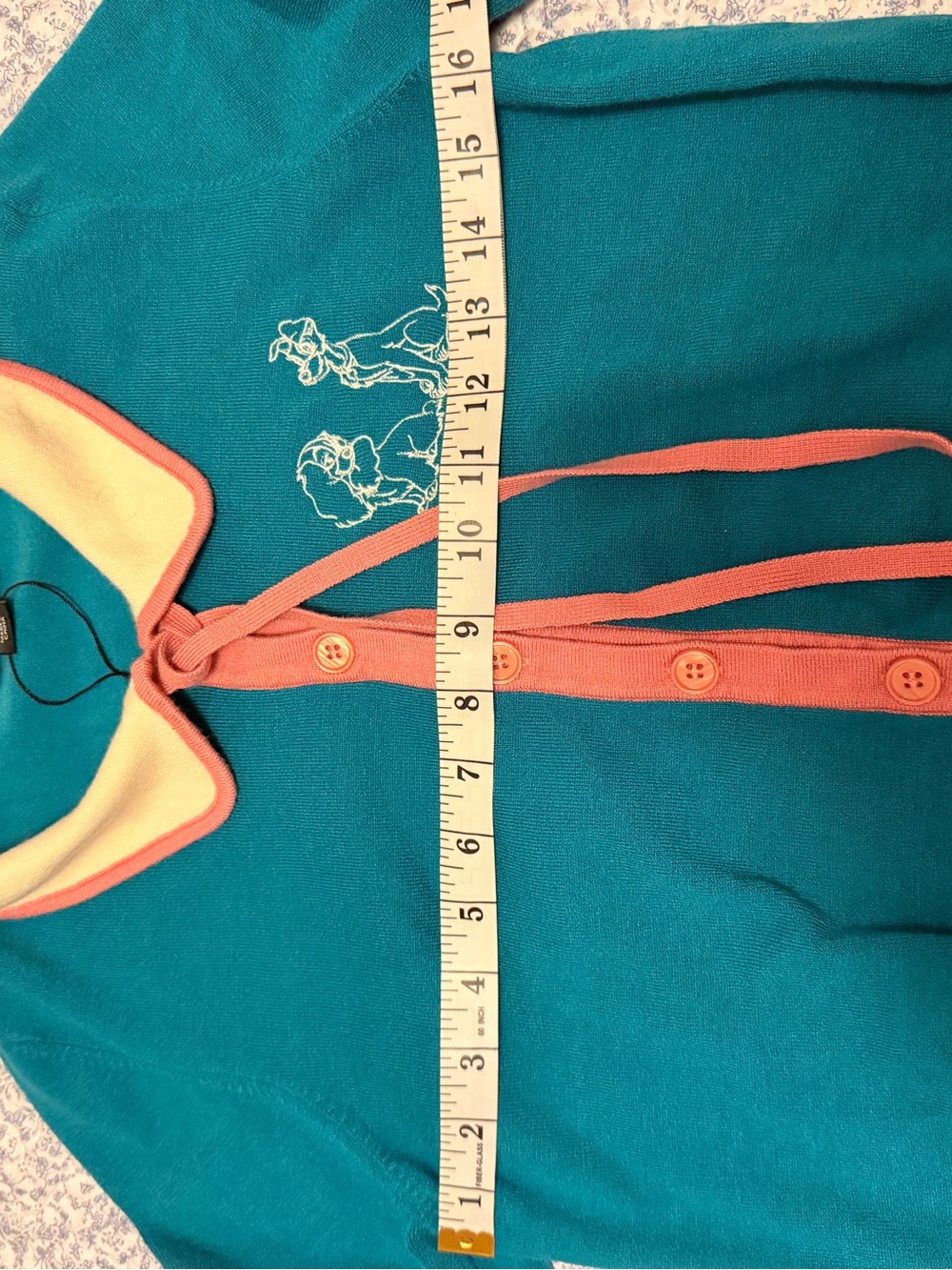Unique vintage Disney cardigan top - Picture 3 of 4